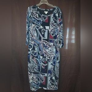 Size LG Cato multicolored dress